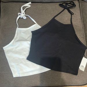 Bundle halter tops